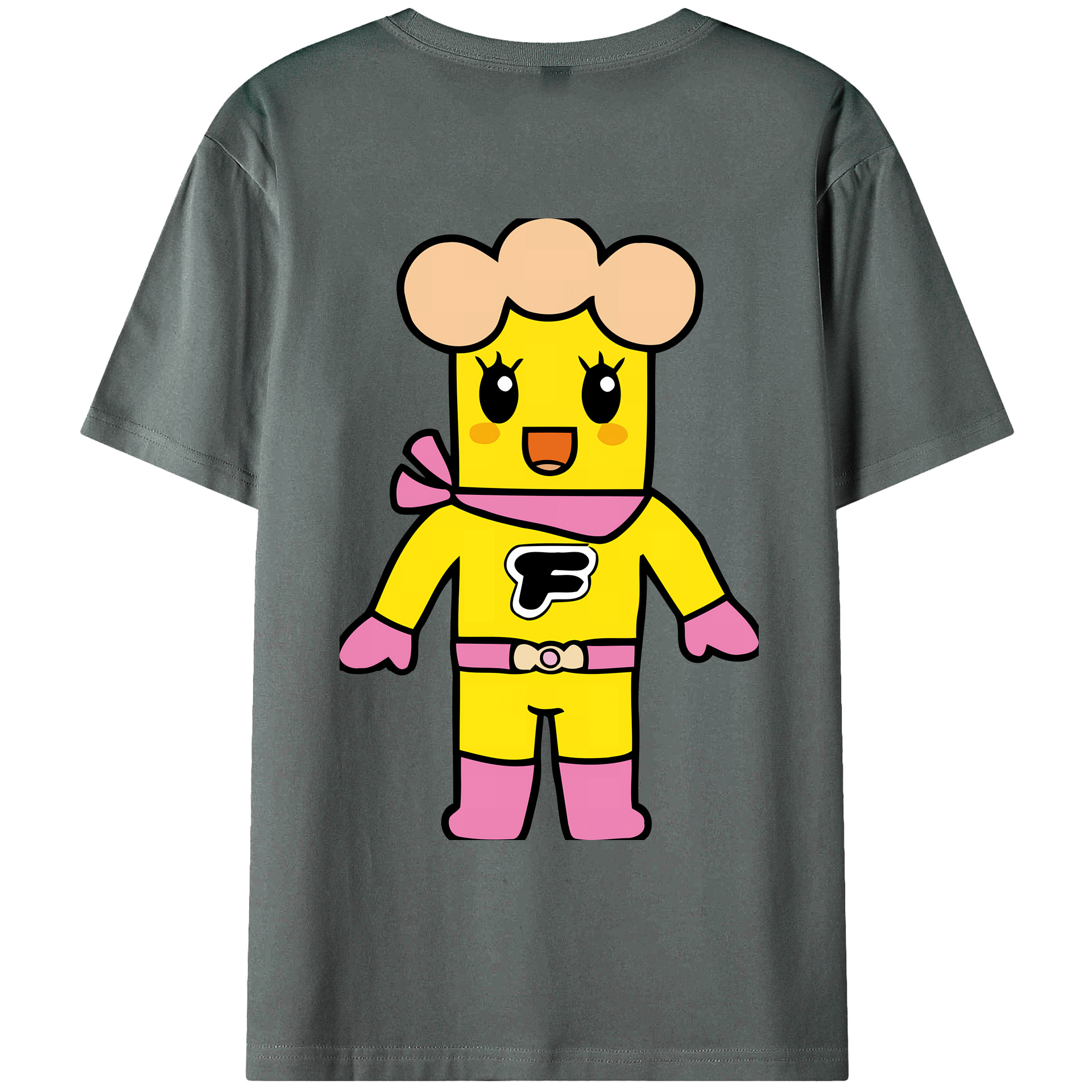 （画像用） アンパンマン Anpanman 綿100％ メンズ半袖Tシャツ（バックプリント） 通気性